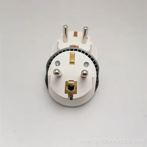 home European Grounded Power Plug Adapter Converter